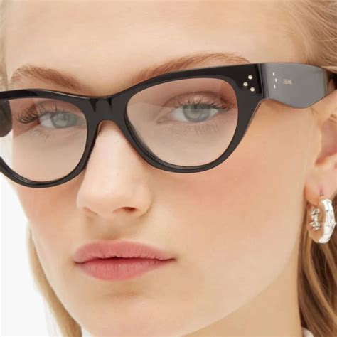 celine black optical glasses|Celine black sunglasses.